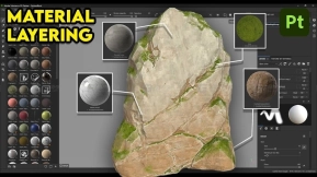 Substance 3D Painter！ 制作材质分层基本设置！