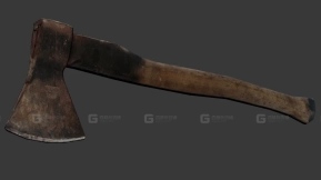 斧头 3D模型-72 - Axe 3D model-72
