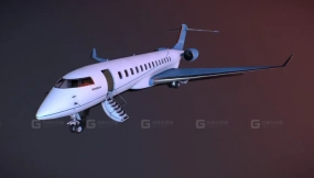 庞巴迪环球7500（含半内饰） - Bombardier Global 7500 (with half interior)