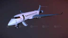 庞巴迪环球7500（含半内饰） - Bombardier Global 7500 (with half interior)