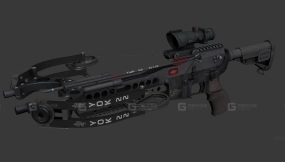 弩 - Crossbow 3D model-56