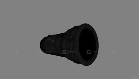 火炮-3 - Cannon 3D model-3