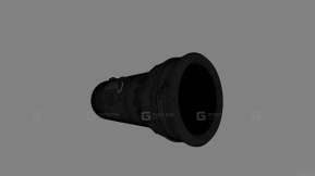 火炮-3 - Cannon 3D model-3