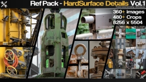 参考素材包 - 硬表面细节Vol.1 - Ref Pack - HardSurface Details Vol