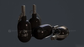 烟雾弹 - РДГ-М 3D model-26