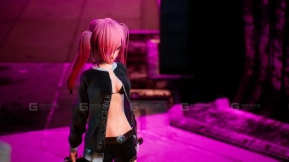 【UE】粉色赛博少女  PINK CYBER GIRL