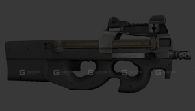 P90冲锋枪 3D model-31
