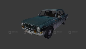 1970年嘎斯24伏尔加 - 1970 GAZ 24 Volga 3D model-29