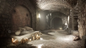 【UE4.24】地下藏骨堂  Underground Ossuary