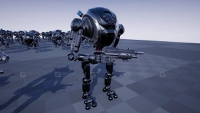 【UE】科幻 高级战斗机器人  SCI FI  ADVANCED COMBAT DROID