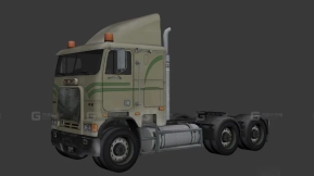 福莱纳卡车 - Freightliner trucks 3D model-189