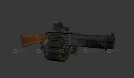 榴弹发射器2 3D模型-74 - Grenade launchers 2 3D model-74