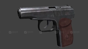 马卡洛夫PM手枪 - Makarov PM pistol 3D model-18