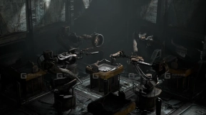 【UE】科幻工厂道具  SciFi factory props