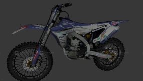 雅马哈 YZ 450 F - Yamaha YZ 450 F 3D model-41