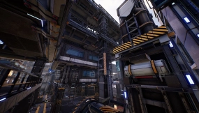 【UE】科幻工业基地 - Unreal项目低多边形3D模型  Sci-Fi Industrial Base - Unreal project Low-poly 3D model