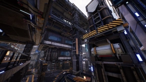 【UE】科幻工业基地 - Unreal项目低多边形3D模型  Sci-Fi Industrial Base - Unreal project Low-poly 3D model