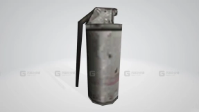GTA VC、SA、LCS（催泪瓦斯）3D模型-3 - GTA  VC, SA, LCS (Tear Gas) 3D model-3