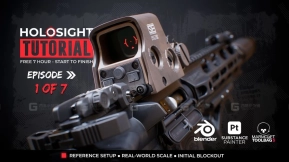 全息瞄准镜教程——完整7小时从入门到精通系列  Holosight Tutorial – Full 7-Hour Start-to-Finish Series