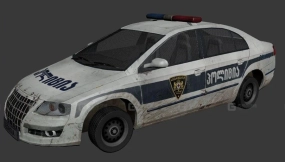 大众帕萨特（佐治亚州警车） - VW Passat (Georgia police) 3D model-65