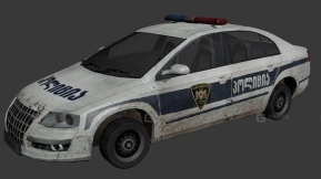 大众帕萨特（佐治亚州警车） - VW Passat (Georgia police) 3D model-65
