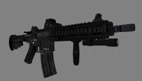 突击步枪-6-Assault Rifle-6 3D model