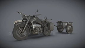 尊达普KS750摩托车 - Zundapp KS750