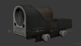 Trijicon Reflex Rx01瞄准镜 3D模型-16 Trijicon Reflex Rx01 3D model-16