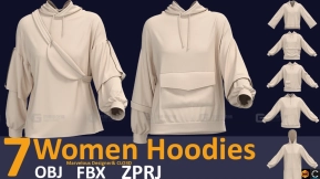 7件女士外套夹克卫衣 7 women hoodie