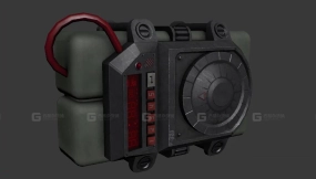 定时C4 TimedC4 3D model-9