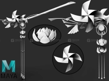 【发钗制作 上中下】信不信你的角色差一直发钗就完美了？不想亲手为自己制作一只发钗嘛？角色制作必配装备，让你的角色“活起来”