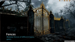 【UE】墓地完整包  Cemetery Full Pack