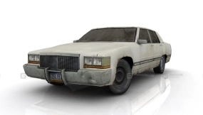 轿车84款 - Car 84 sedan 3D model-139