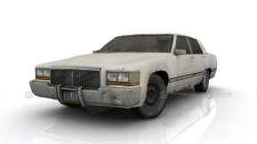 轿车84款 - Car 84 sedan 3D model-139