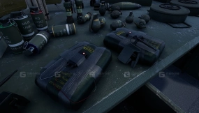 【UE】刀具、爆炸物与弹药——军事道具包  Knives, Explosives, and Ammunition - Military Props Pack