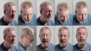 男性曼尼人体面部表情参考素材 Male_Manny human face expression reference