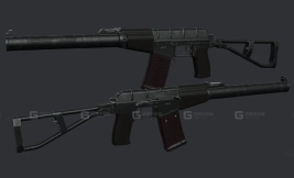 AS‘巨浪’微声自动步枪-АС «Вал» (AS Val) 3D model