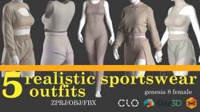 女士运动套装1