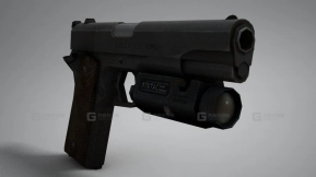1911手枪 - Pistol 1911 3D model-48