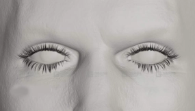 影视级西方男女睫毛插片毛发