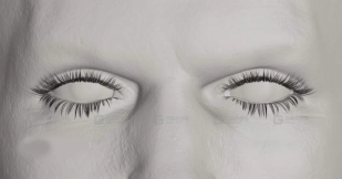 影视级西方男女睫毛插片毛发