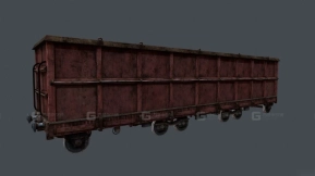 车厢 - Wagon 3D model-65