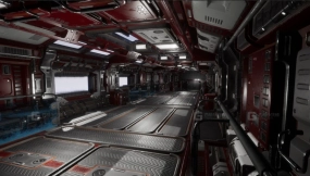 【UE】模块化科幻环境A  Modular sci-fi Environment A