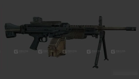 MG4机枪-MG4 3D model-2