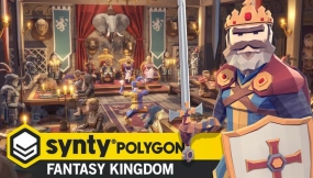 【UE】多边形 - 幻想王国 - 包含模块化城堡与环境模型的套件  POLYGON - Fantasy Kingdom - Kitbash with modular castle and environments models