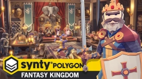 【UE】多边形 - 幻想王国 - 包含模块化城堡与环境模型的套件  POLYGON - Fantasy Kingdom - Kitbash with modular castle and environments models