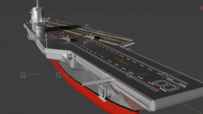 福建舰航母 Fujian aircraft carrier