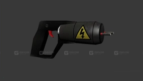 电击枪 Tazer 3D model-38