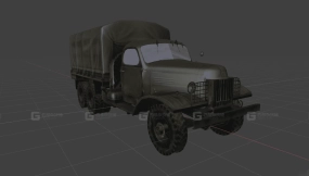 吉斯151 - ZiS-151 3D model-124