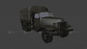 吉斯151 - ZiS-151 3D model-124